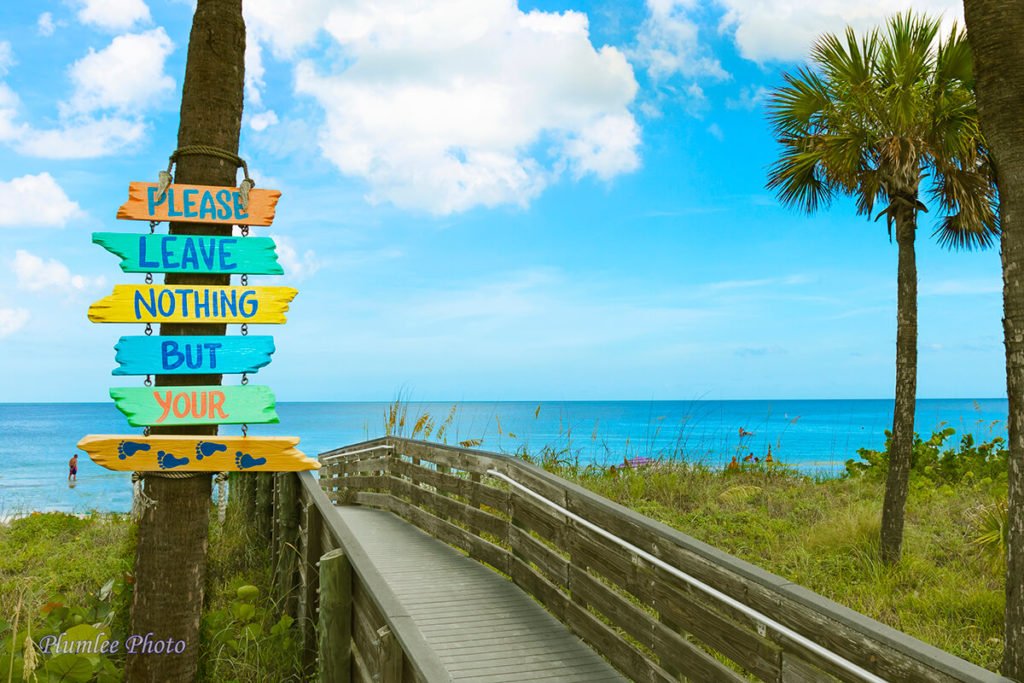 One of the 27 picturesque public beach accesses on Indian Rocks Beach.