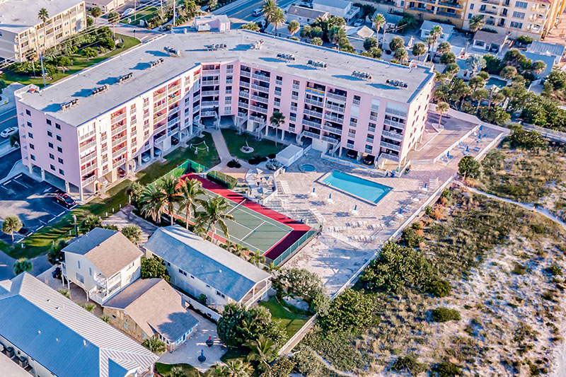 Reef Club condos on Indian Rocks Beach