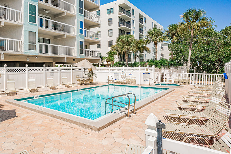 Water View condo complex on Indian Shores, Florida