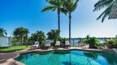 Pool view of Waterfront Ohana House Intracoastal Indian Rocks Beach Rental | Plumlee Gulf Beach Vacations