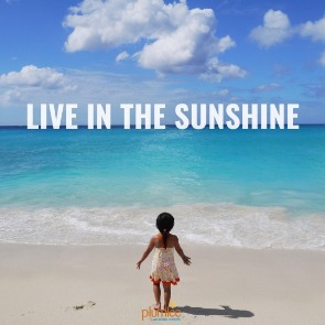 Live in the Sunshine Beach Meme | Plumlee Vacation Rentals