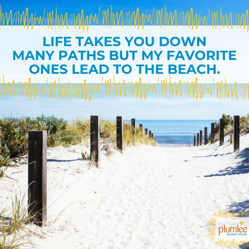fall beach quotes | Plumlee Vacation Rentals