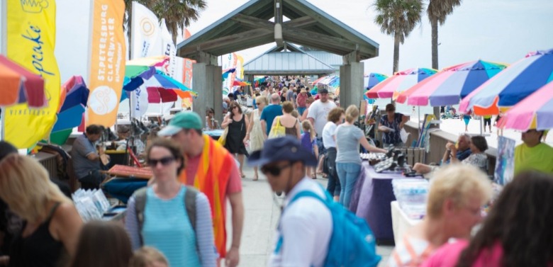 Festivals at Pier 60 in Clearwater Florida | Plumlee Gulf Beach Realty