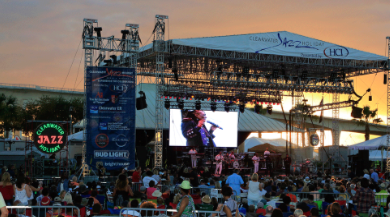 live music at clearwater jazz holiday | Plumlee Vacation Rentals