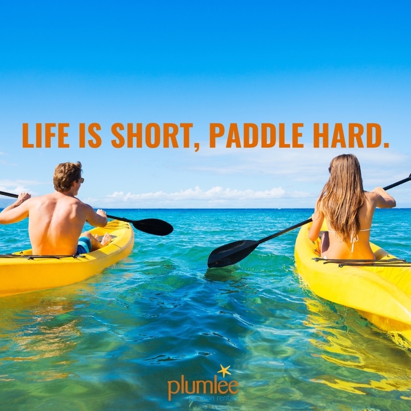 paddling board and kayaking quotes | Plumlee Indian Rocks Beach rentals