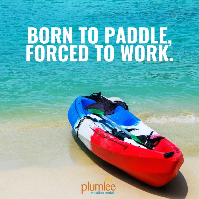 paddling board and kayaking quotes | Plumlee Indian Rocks Beach rentals