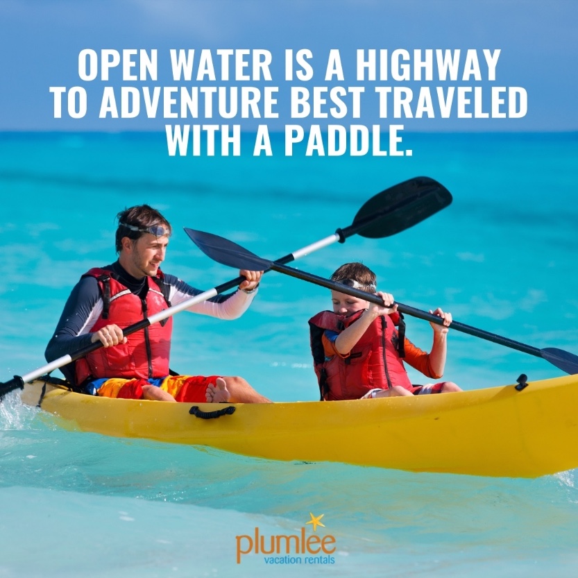 paddling board and kayaking quotes | Plumlee Indian Rocks Beach rentals