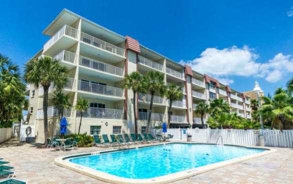 Holiday Villas II Condo Complex in Indian Shores, Florida for Long Weekend Getaways to the Beach | Plumlee Indian Rocks Beach Vacation Rentals