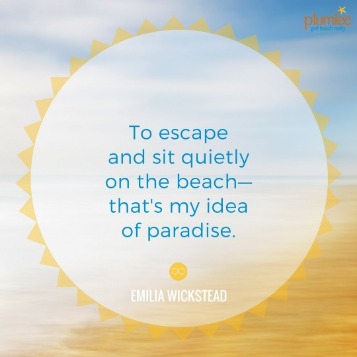 beach quote image | Plumlee Vacation Rentals