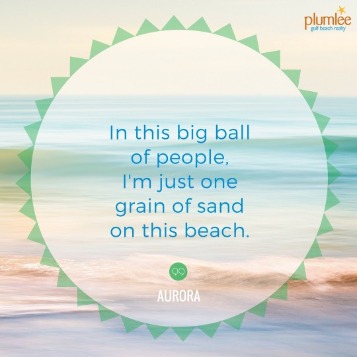 beach quote image | Plumlee Vacation Rentals