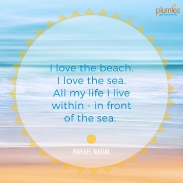 beach quote image | Plumlee Vacation Rentals