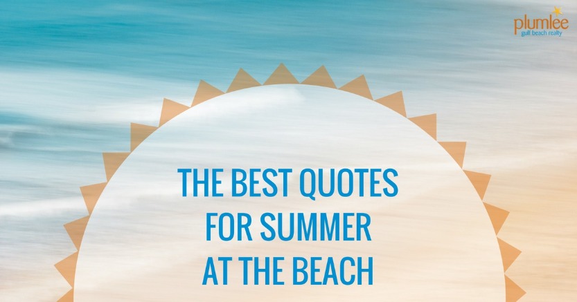 The Best Quotes for Summer at the Beach