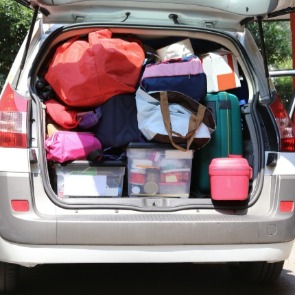 Car packed for vacation | Plumlee Indian Rocks Beach Vacation Rentals