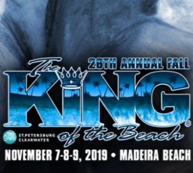 Fall King of the Beach Kingfish Tournament logo | Plumlee Realty