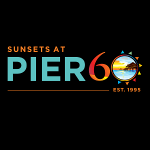 Sunsets at Pier 60 Clearwater Beach Logo | Plumlee Indian Rocks Beach Vacation Rentals