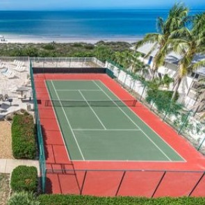 Reef Club Condo Complex Private Tennis Courts | Plumlee Indian Rocks Beach Rentals