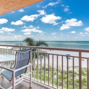 Gulf view from Chateaux 206 | Plumlee Realty