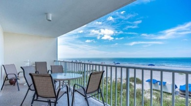 View from private balcony of Holiday Villas II Unit 117 | Plumlee Gulf Beach Vacation Rentals